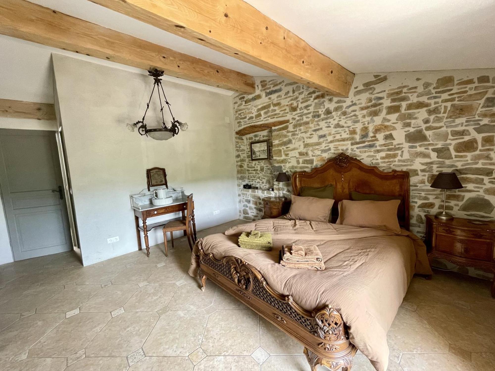Le Domaine De La Tuilerie - Gite De Charme En Bord De Riviere Avec Piscine Servies-en-Val Δωμάτιο φωτογραφία